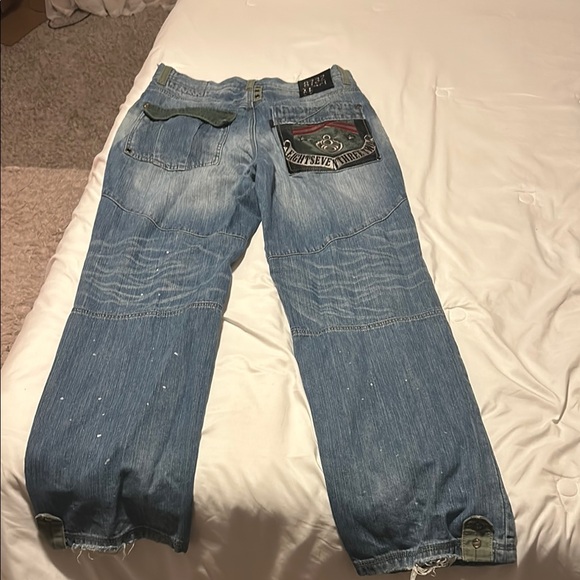 Men's Blue Jeans - Picture 2 of 3